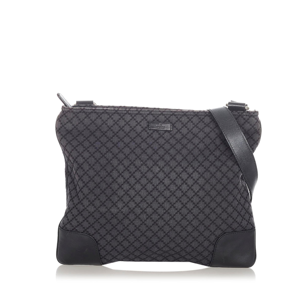 Gucci Diamante Canvas Crossbody Bag (SHG-22576)