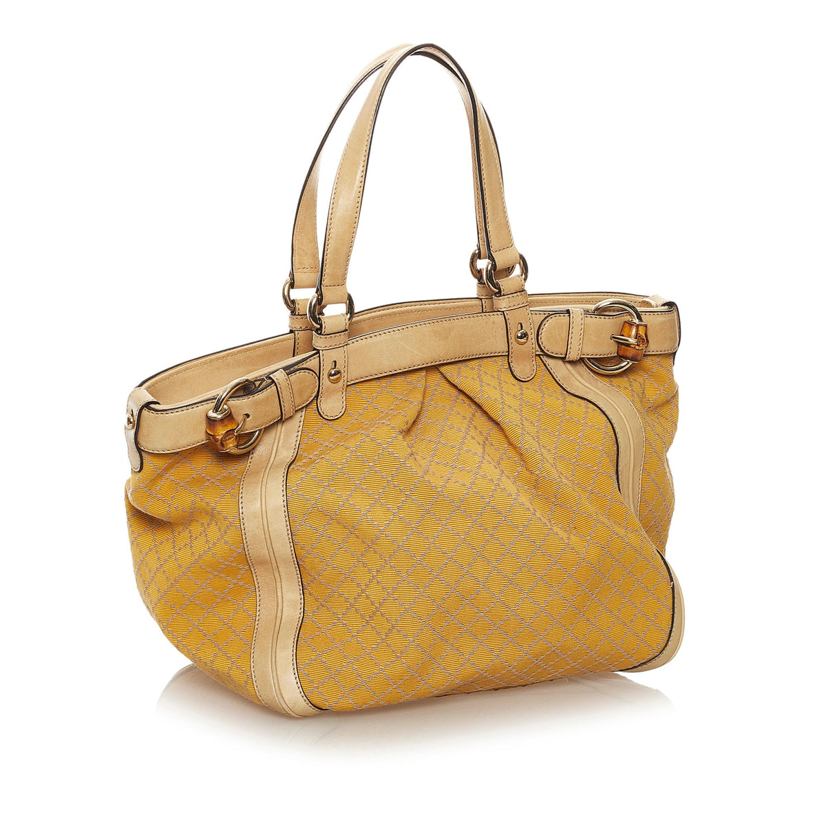 Gucci Diamante Canvas Handbag (SHG-34439)