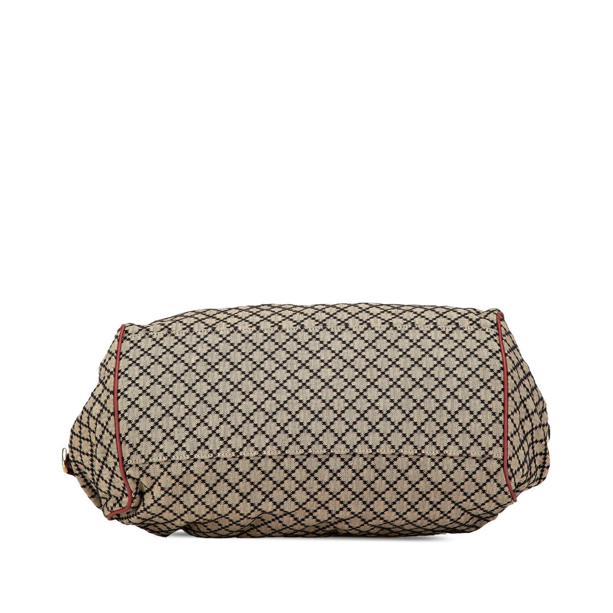 Gucci Diamante Canvas Sukey Satchel