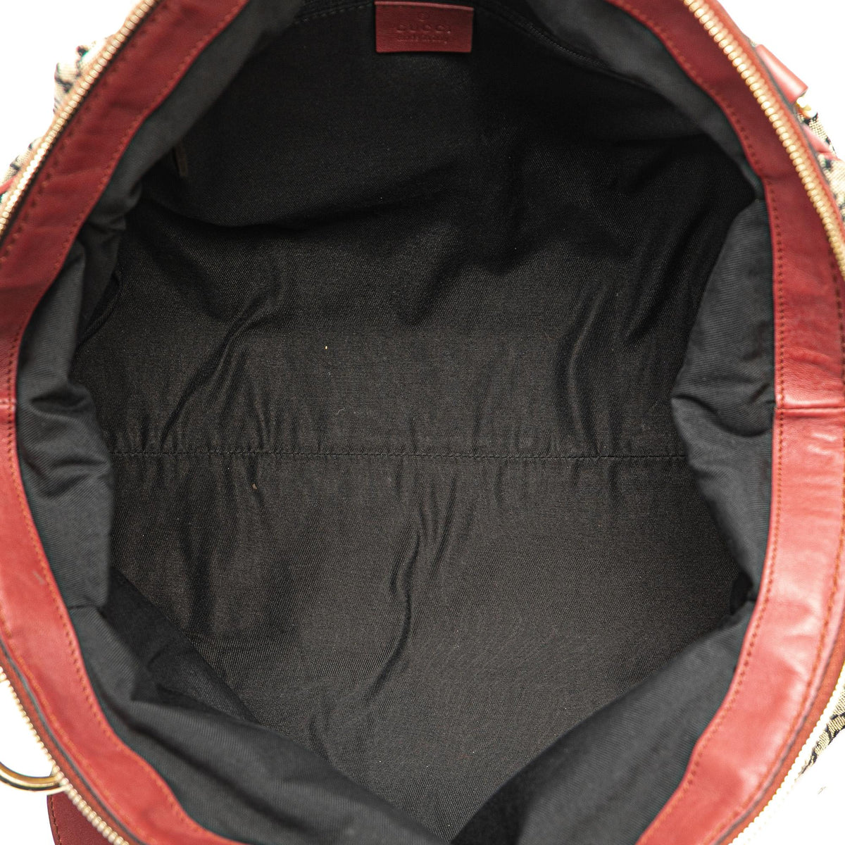 Gucci Diamante Canvas Sukey Satchel