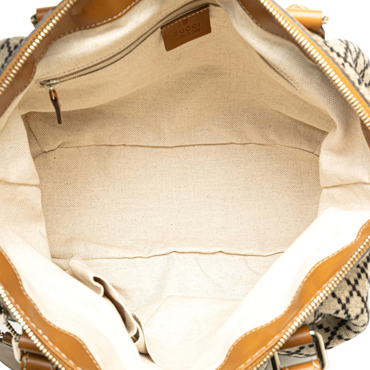 Gucci Diamante Canvas Sukey Satchel