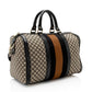 Gucci Diamante Canvas Vintage Web Joy Medium Boston Bag (SHF-6SSWj4)