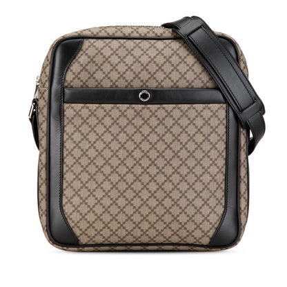 Gucci Diamante Coated Canvas Zip Crossbody