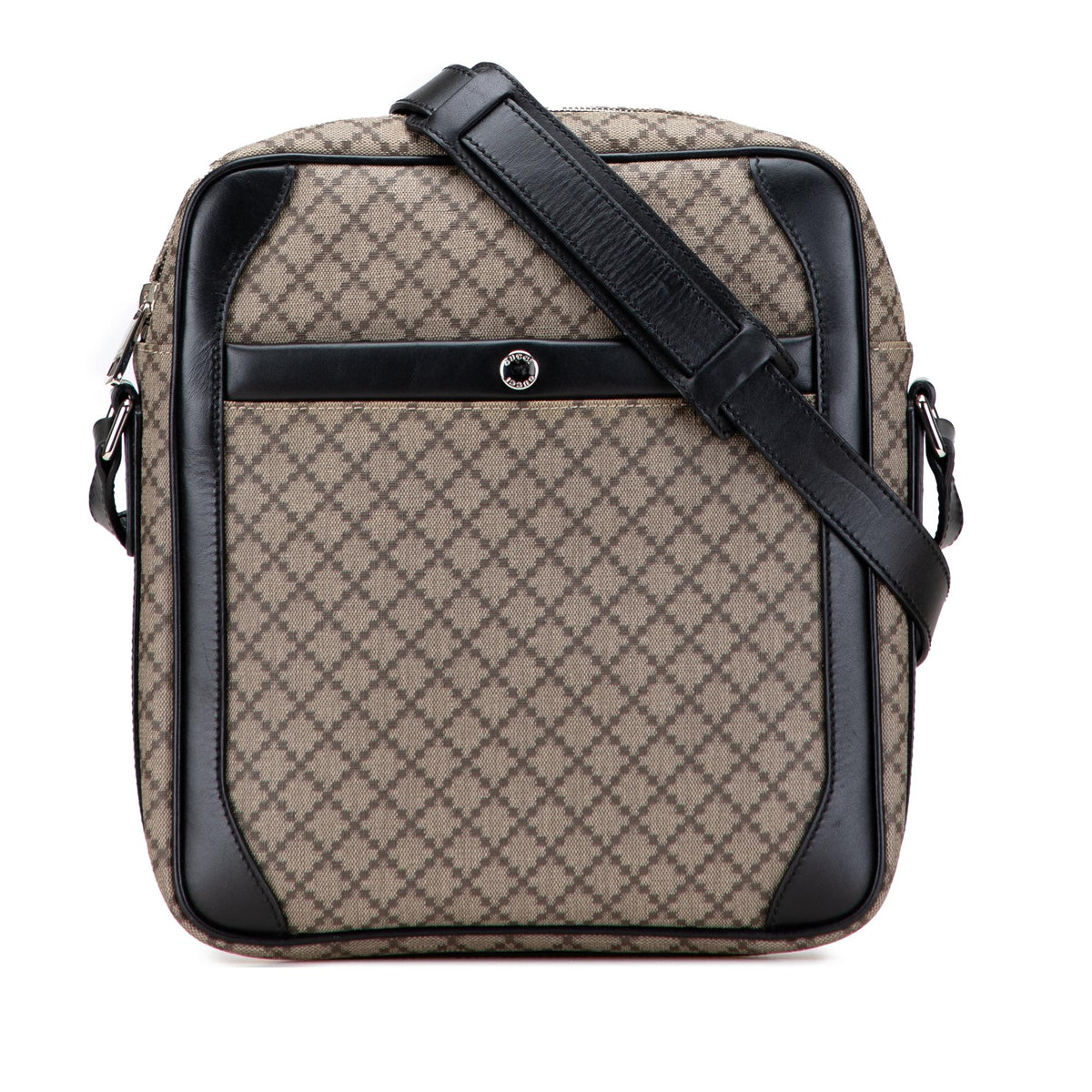 Gucci Diamante Coated Canvas Zip Crossbody