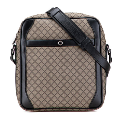 Gucci Diamante Coated Canvas Zip Crossbody