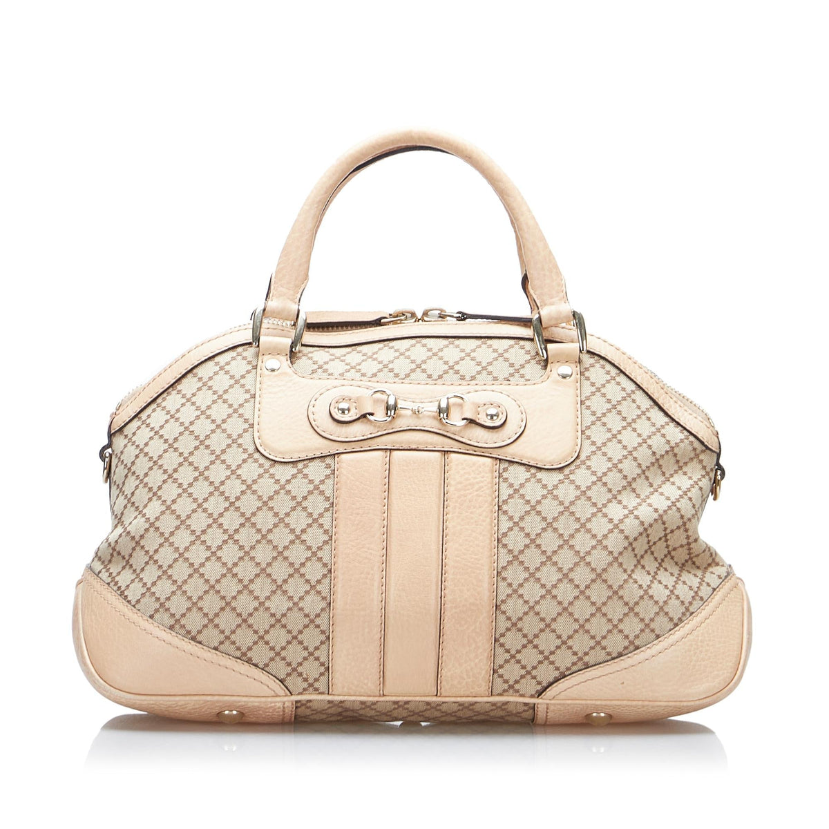 Gucci Diamante Horsebit Catherine Satchel (SHG-AULKnN)