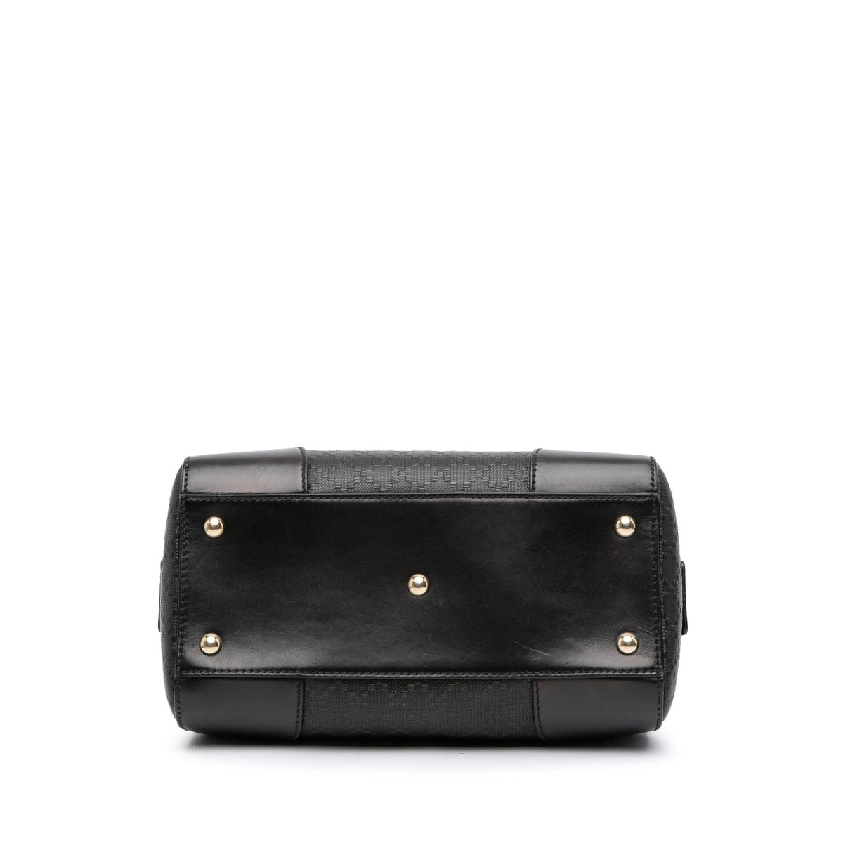 Gucci Diamante Leather Boston Bag