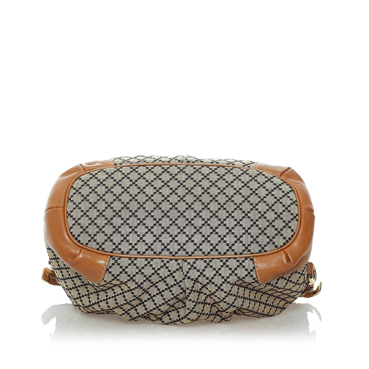Gucci Diamante Sukey Canvas Satchel (SHG-31083)