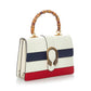 Gucci Dionysus Bamboo Top Handle Leather Satchel (SHG-32019)
