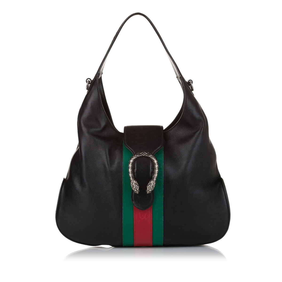 Gucci Dionysus Web Leather Hobo (SHG-31263)