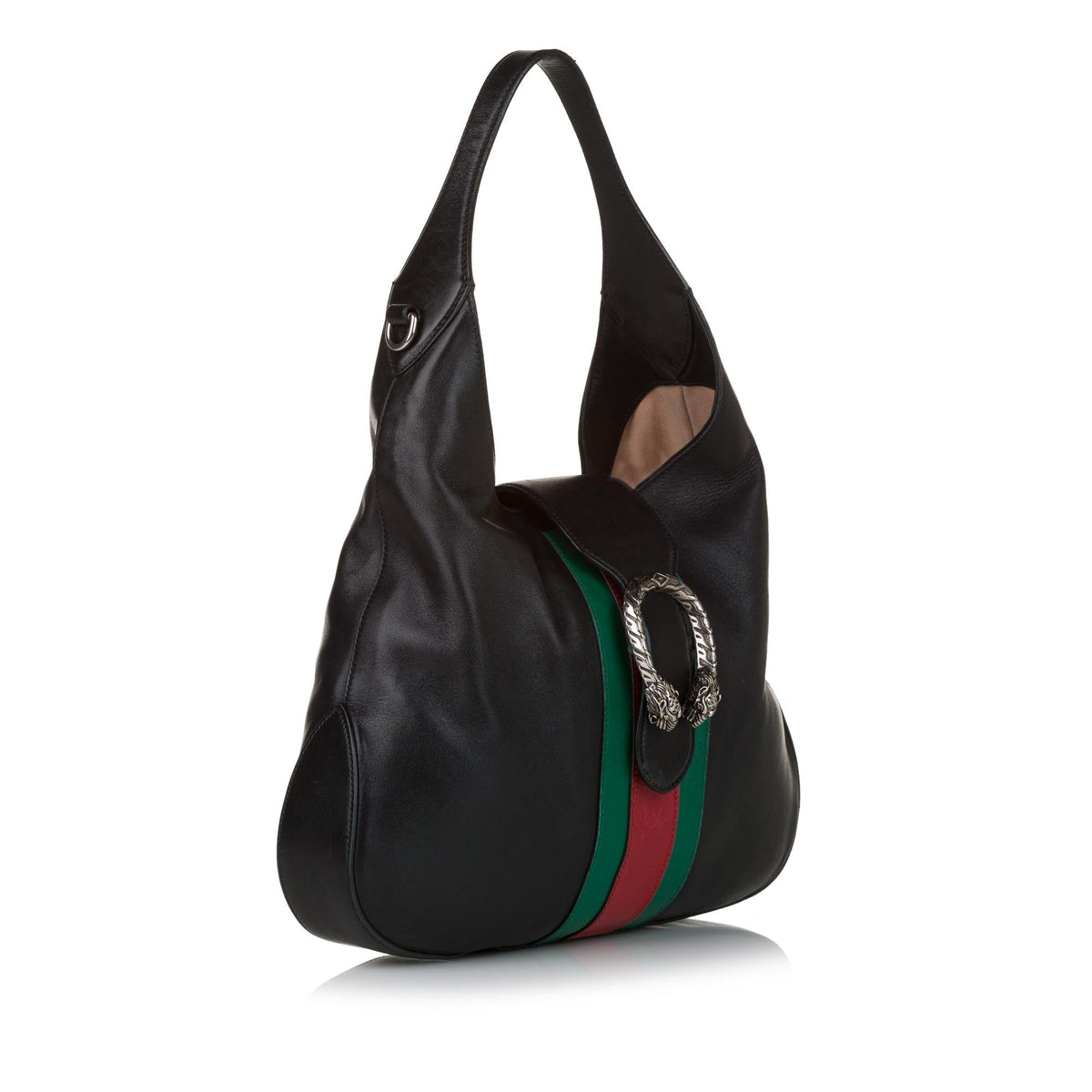 Gucci Dionysus Web Leather Hobo (SHG-31263)
