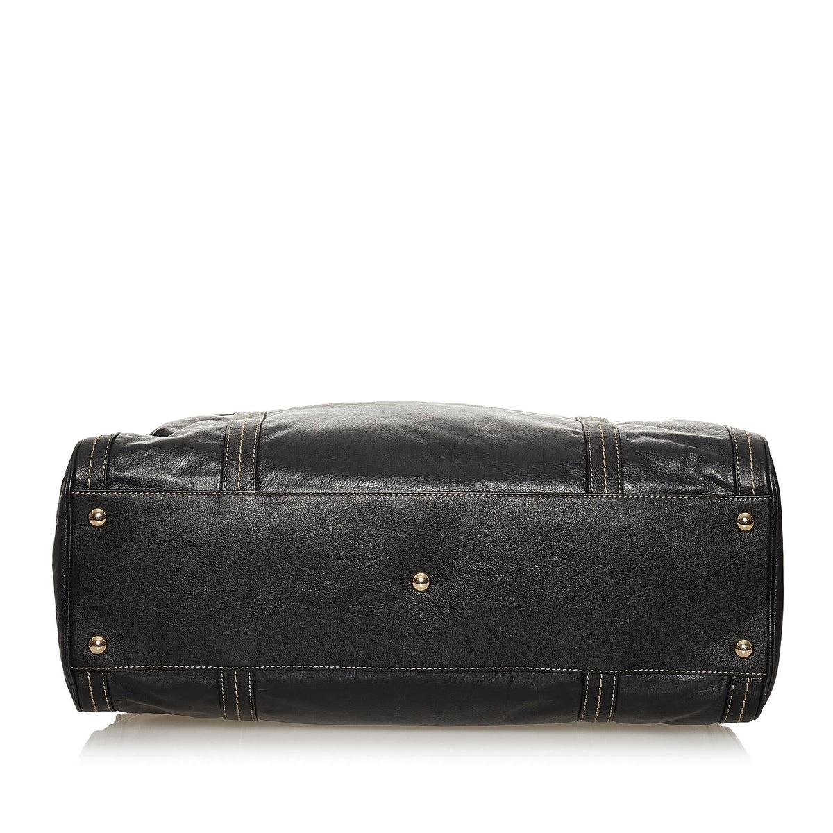 Gucci Duchessa Leather Boston Bag (SHG-2FBg0A)