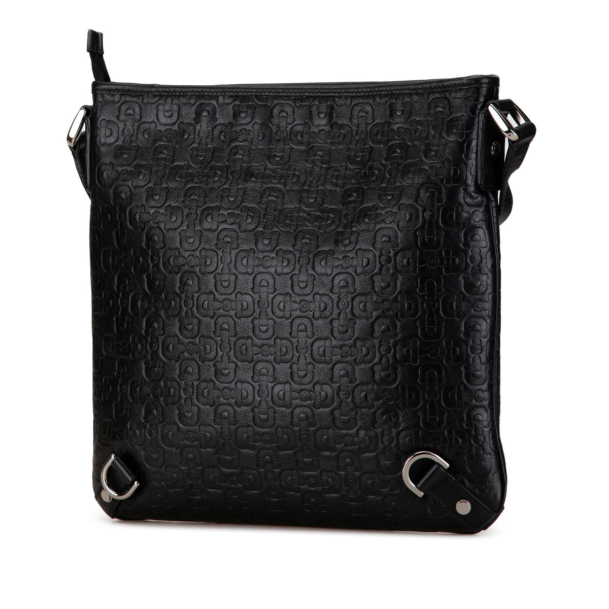 Gucci Embossed Leather Abbey D-Ring Horsebit Crossbody (SHG-qmstig)