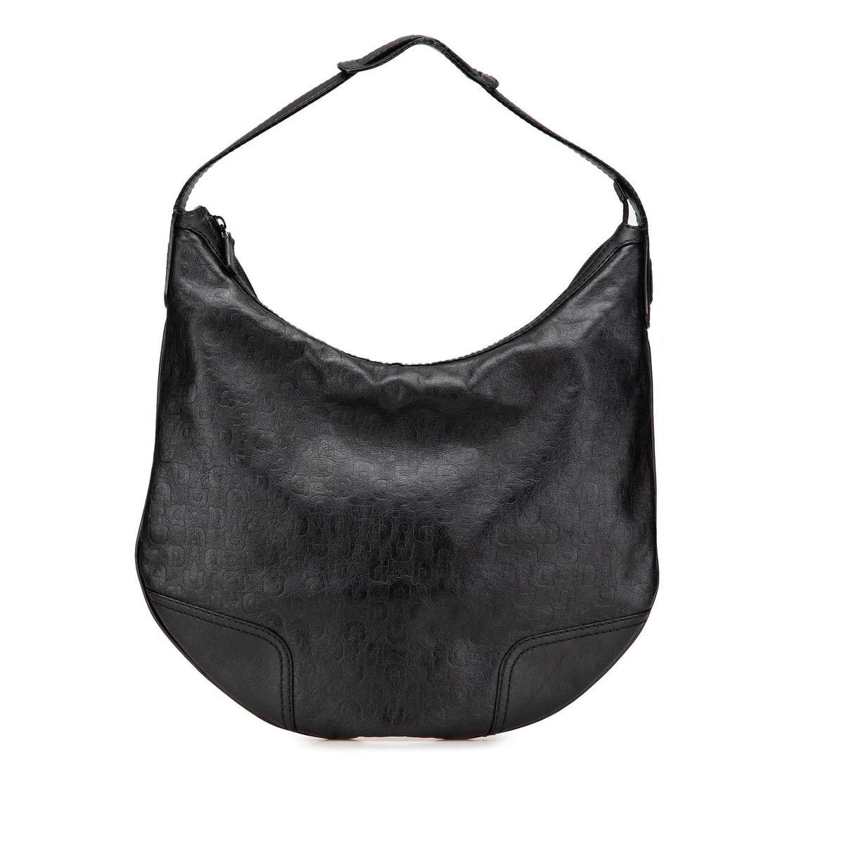 Gucci Embossed Leather Horsebit Princy Hobo