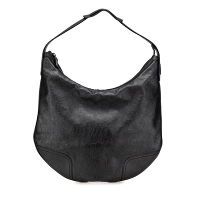 Gucci Embossed Leather Horsebit Princy Hobo