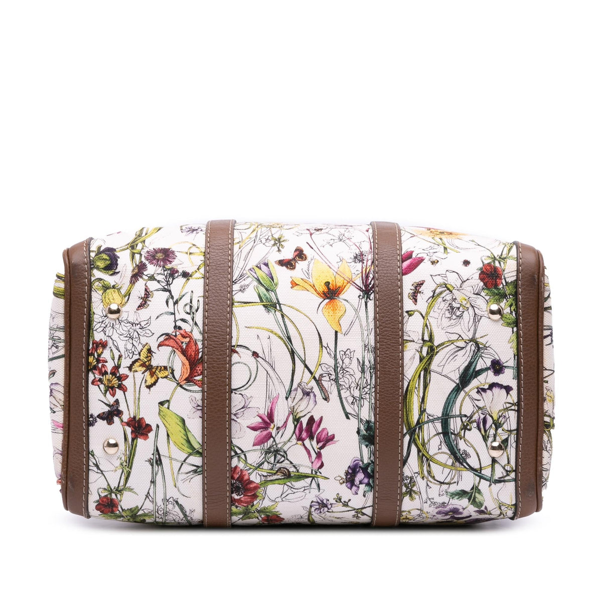 Gucci Flora Canvas Joy Boston Bag
