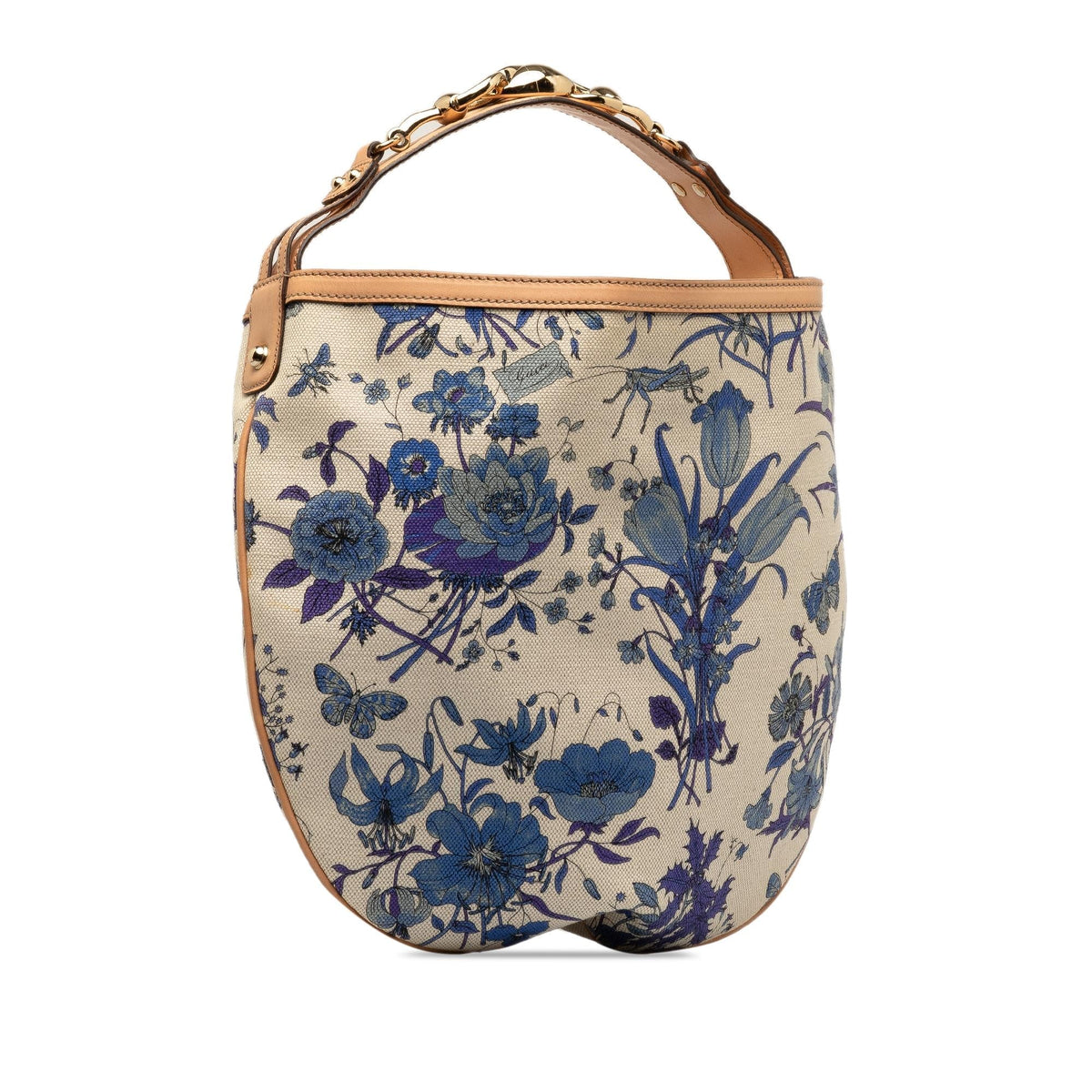 Gucci Flora Wave Hobo (SHG-7141GP)