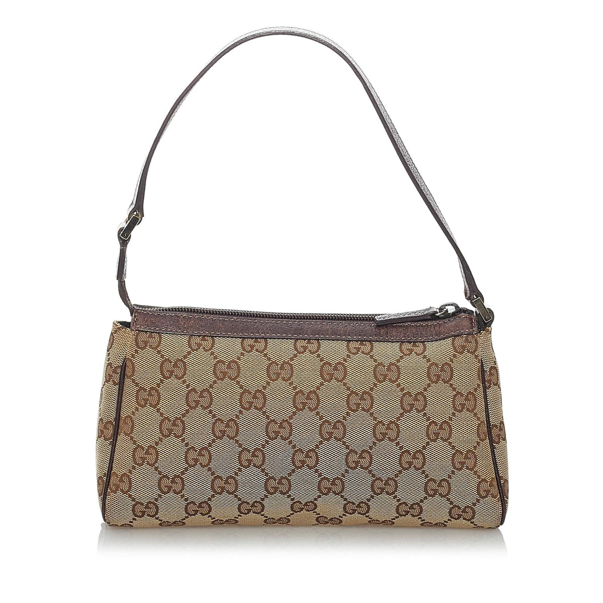 Gucci GG Abbey D-Ring Canvas Baguette (SHG-29572)