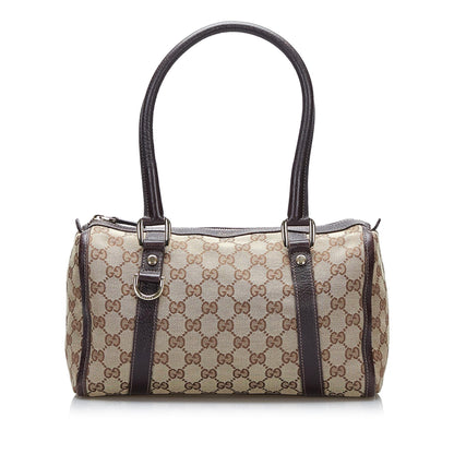 Gucci GG Canvas Abbey Boston Bag (SHG-rlWBgS)