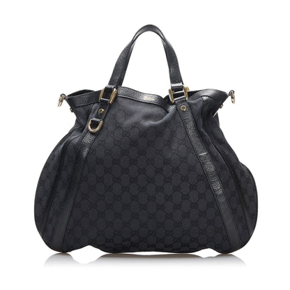 Gucci GG Canvas Abbey Convertible Satchel (SHG-tghdzq)