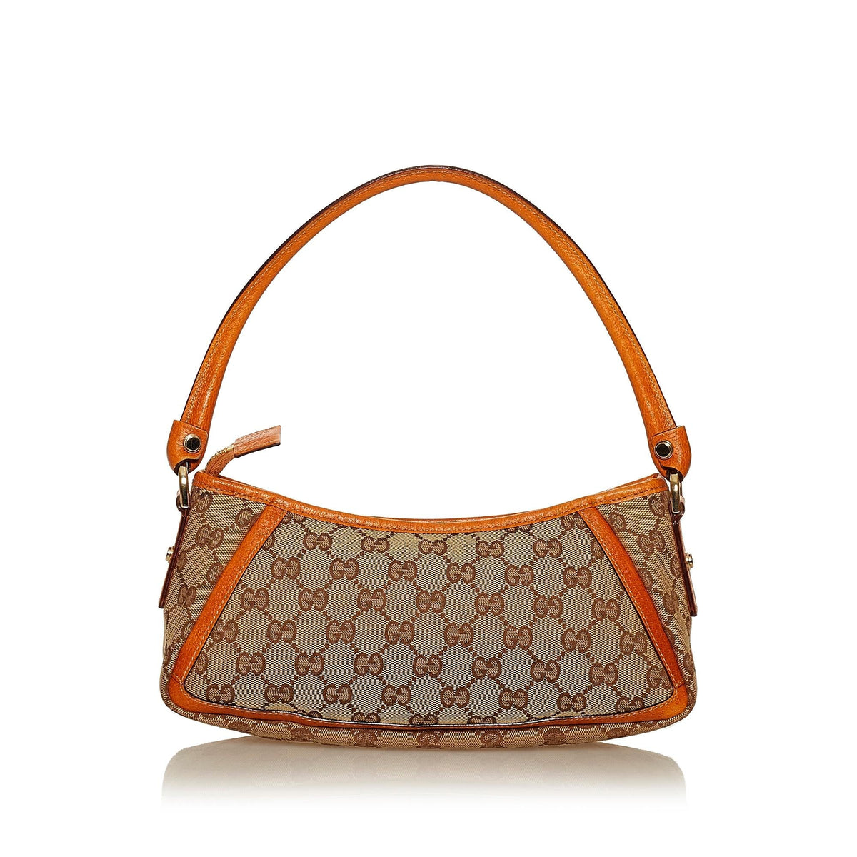 Gucci GG Canvas Abbey D-Ring Baguette (SHG-29430)
