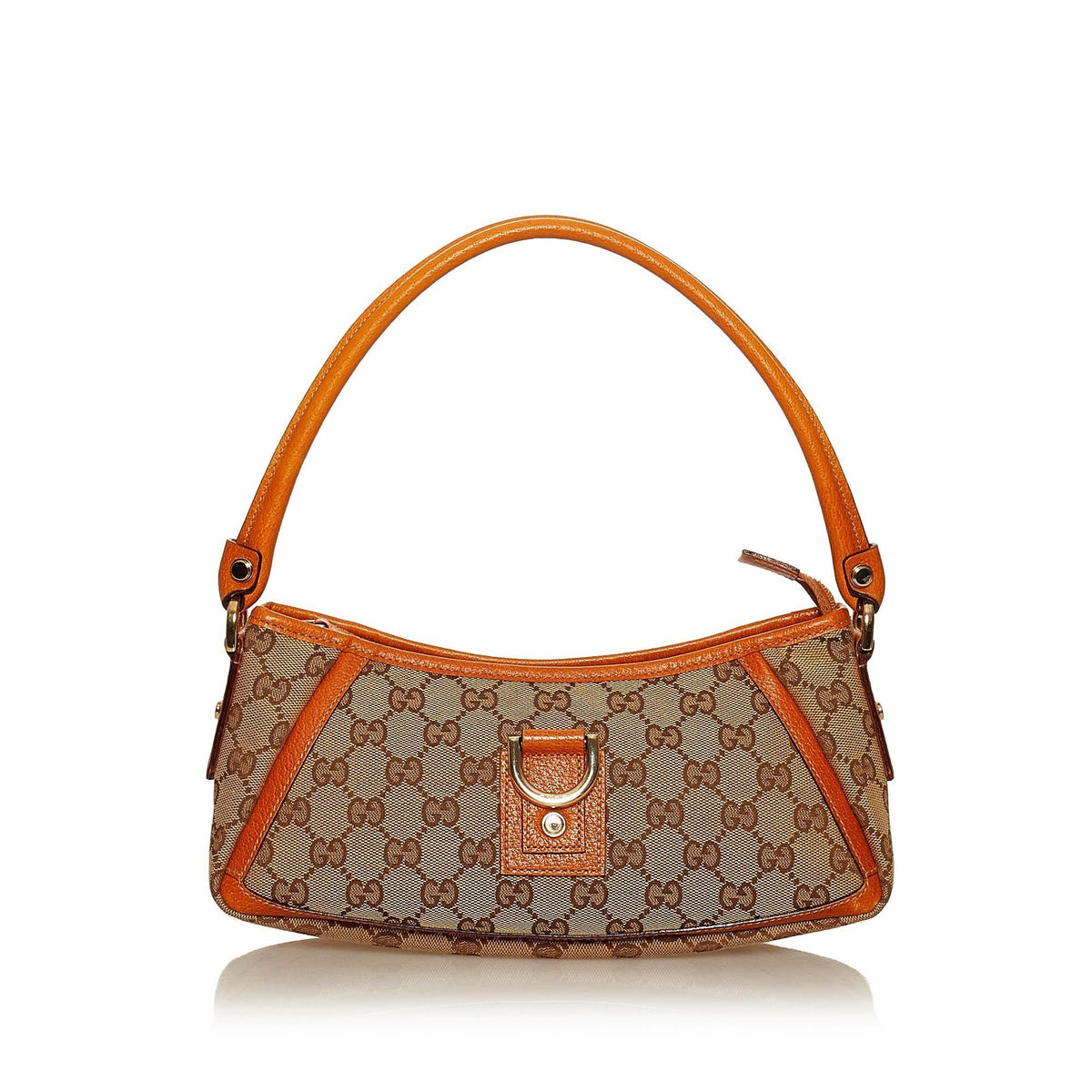 Gucci GG Canvas Abbey D-Ring Baguette (SHG-29430)