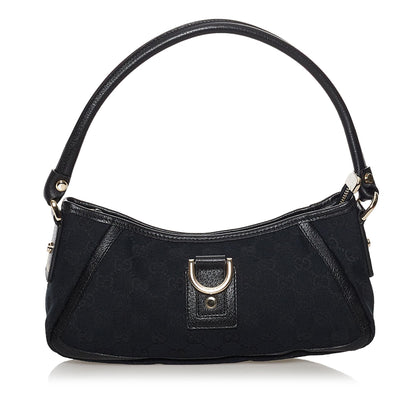 Gucci GG Canvas Abbey D-Ring Baguette (SHG-31784)