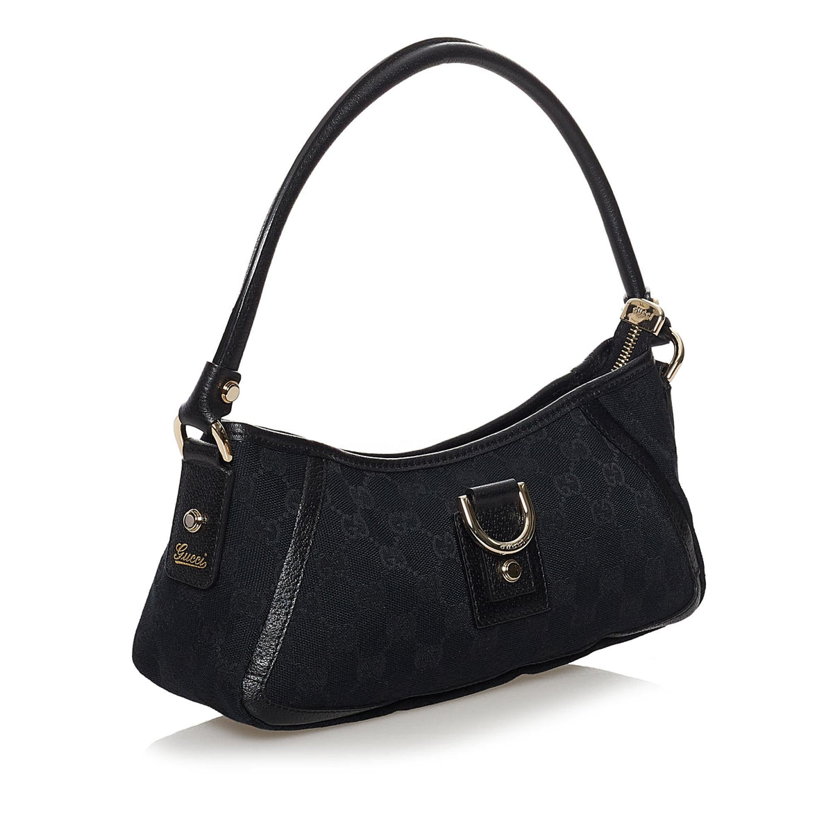 Gucci GG Canvas Abbey D-Ring Baguette (SHG-31784)