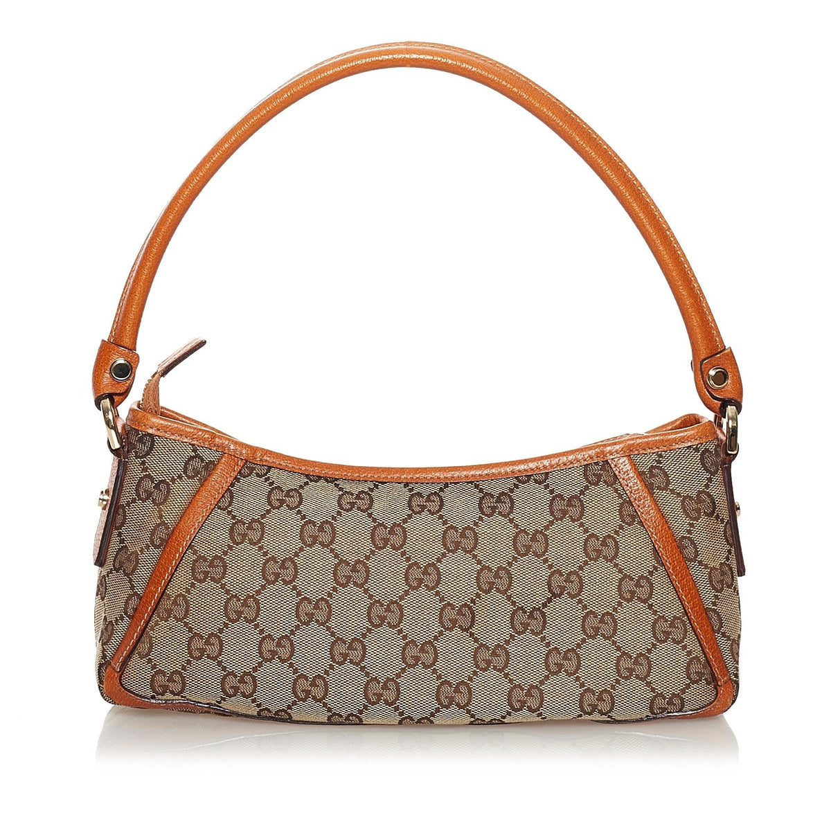 Gucci GG Canvas Abbey D-Ring Baguette (SHG-33748)
