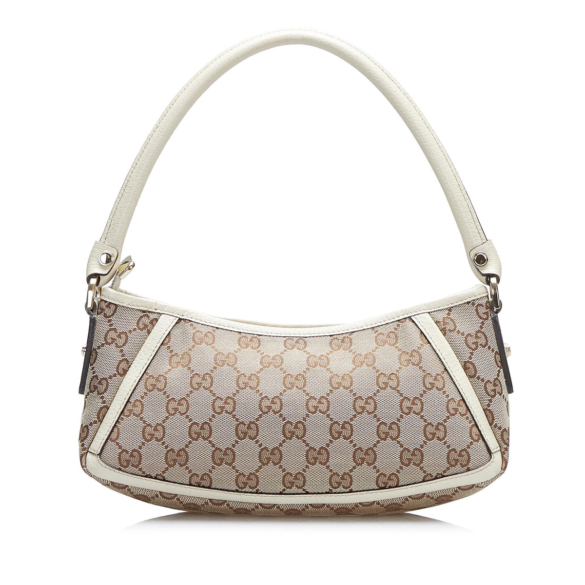 Gucci GG Canvas Abbey D-Ring Baguette (SHG-gsWroX)