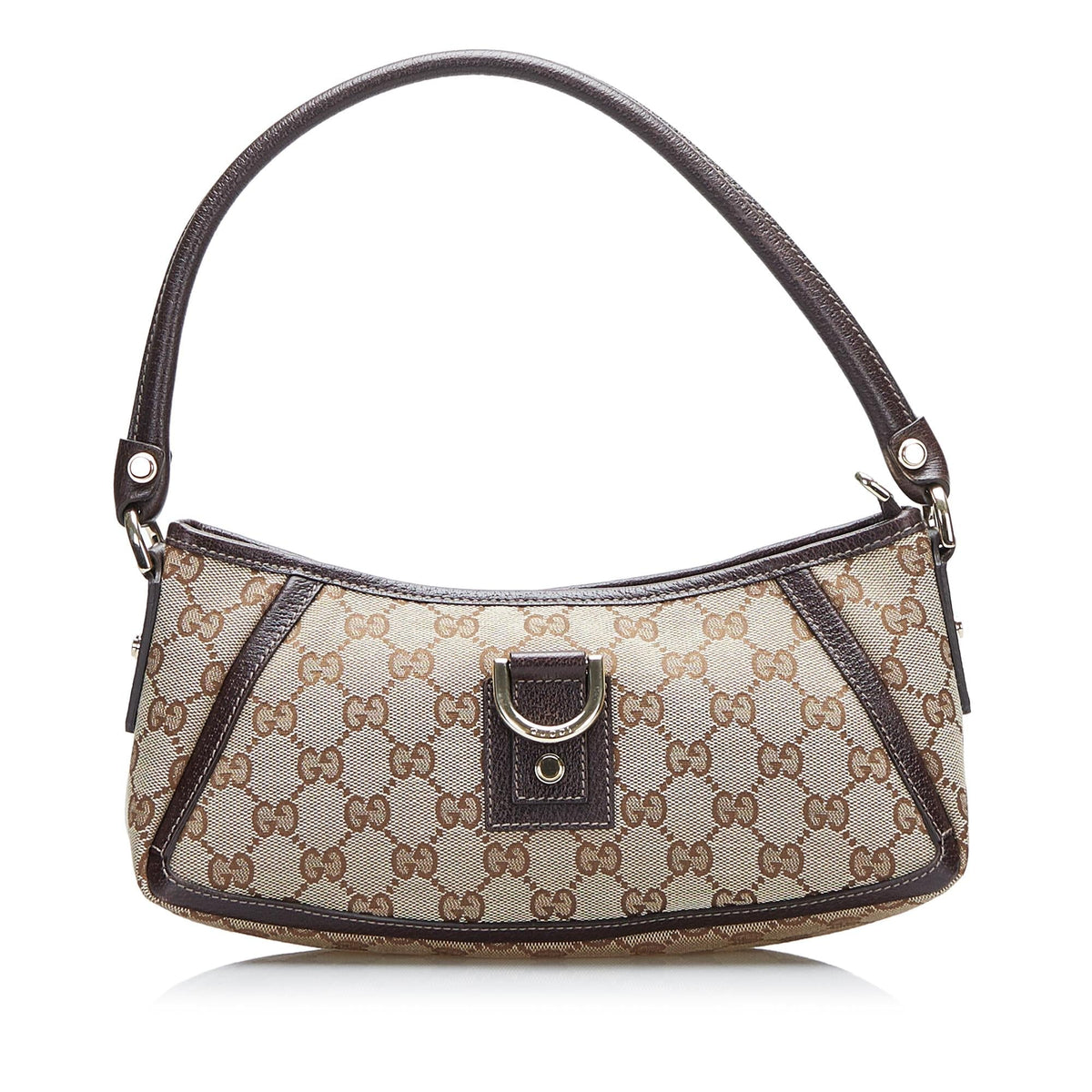 Gucci GG Canvas Abbey D-Ring Baguette (SHG-fGjZS8)