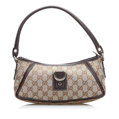 Gucci GG Canvas Abbey D-Ring Baguette (SHG-fGjZS8)