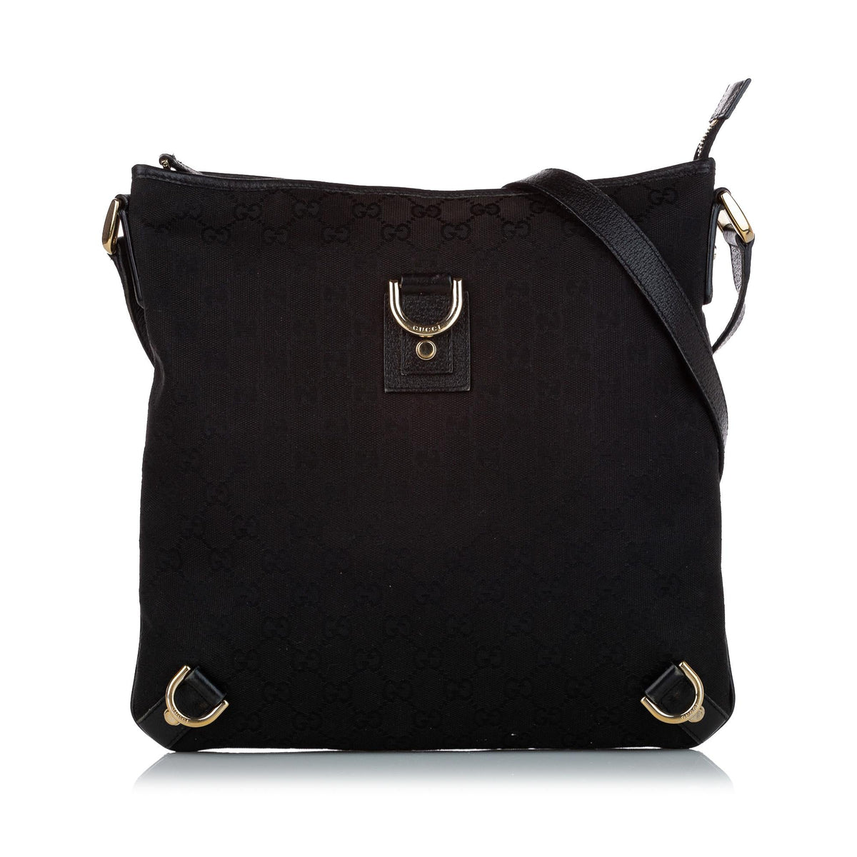 Gucci GG Canvas Abbey D-Ring Crossbody Bag (SHG-28063)