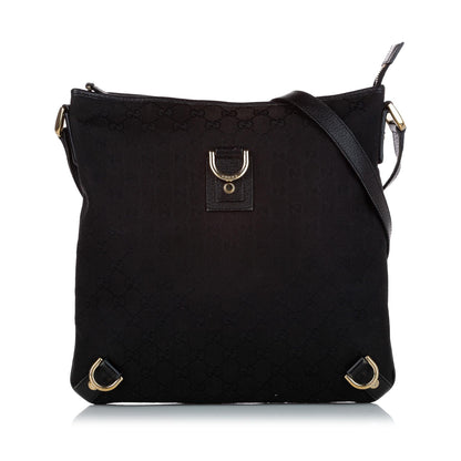 Gucci GG Canvas Abbey D-Ring Crossbody Bag (SHG-28063)
