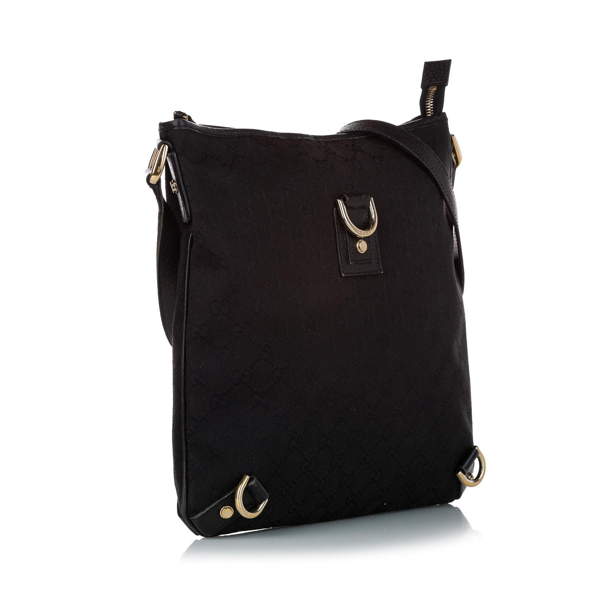 Gucci GG Canvas Abbey D-Ring Crossbody Bag (SHG-28063)