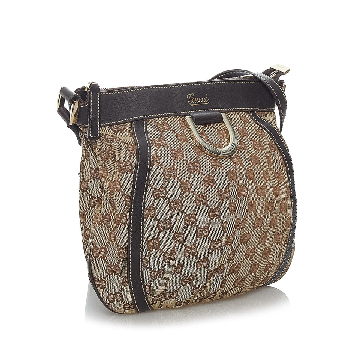 Gucci GG Canvas Abbey D-Ring Crossbody Bag (SHG-29469)