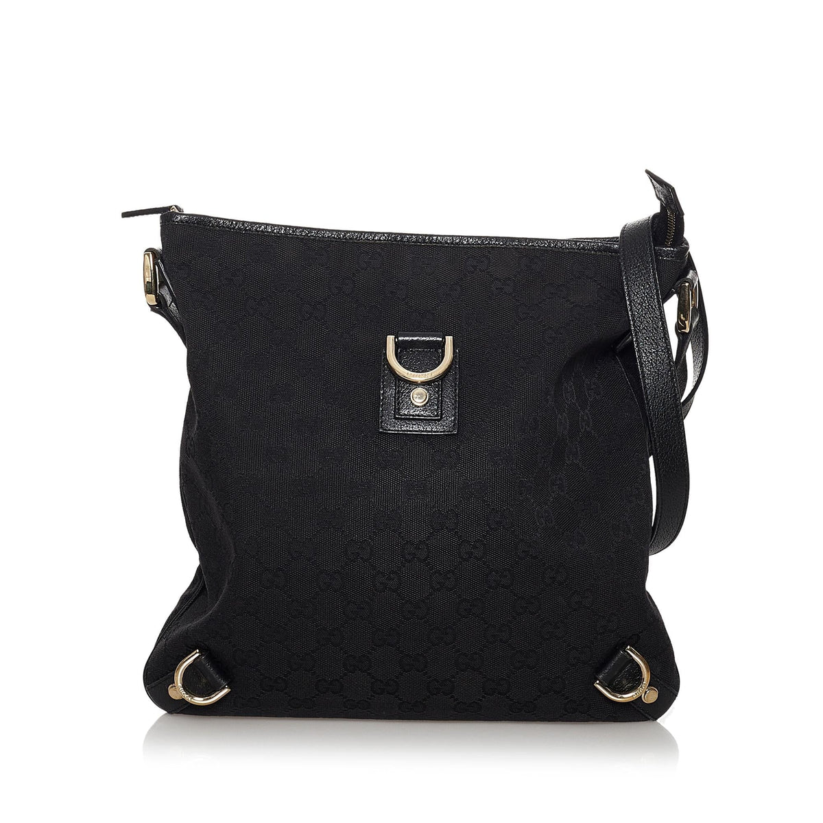 Gucci GG Canvas Abbey D-Ring Crossbody Bag (SHG-29759)