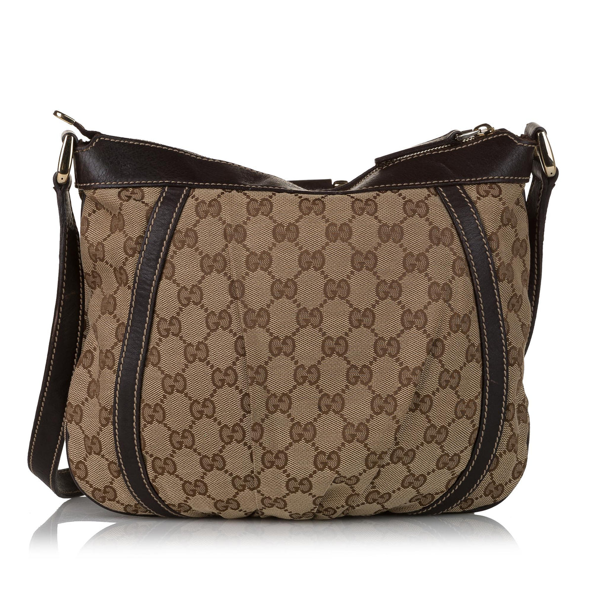 Gucci GG Canvas Abbey D-Ring Crossbody Bag (SHG-31276)