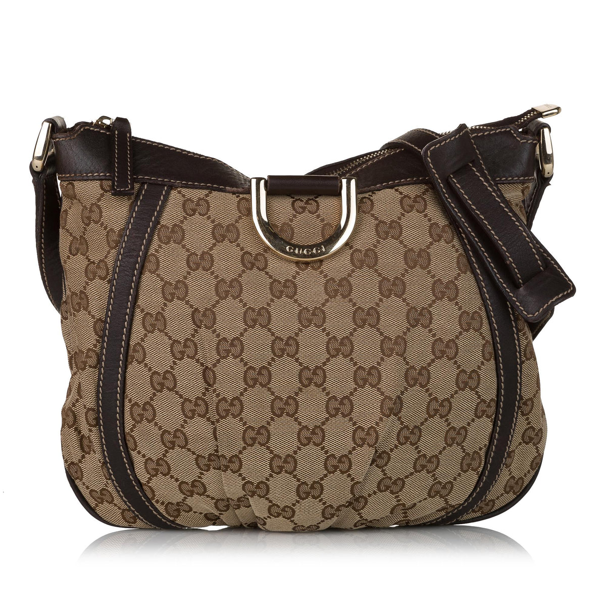 Gucci GG Canvas Abbey D-Ring Crossbody Bag (SHG-31276)