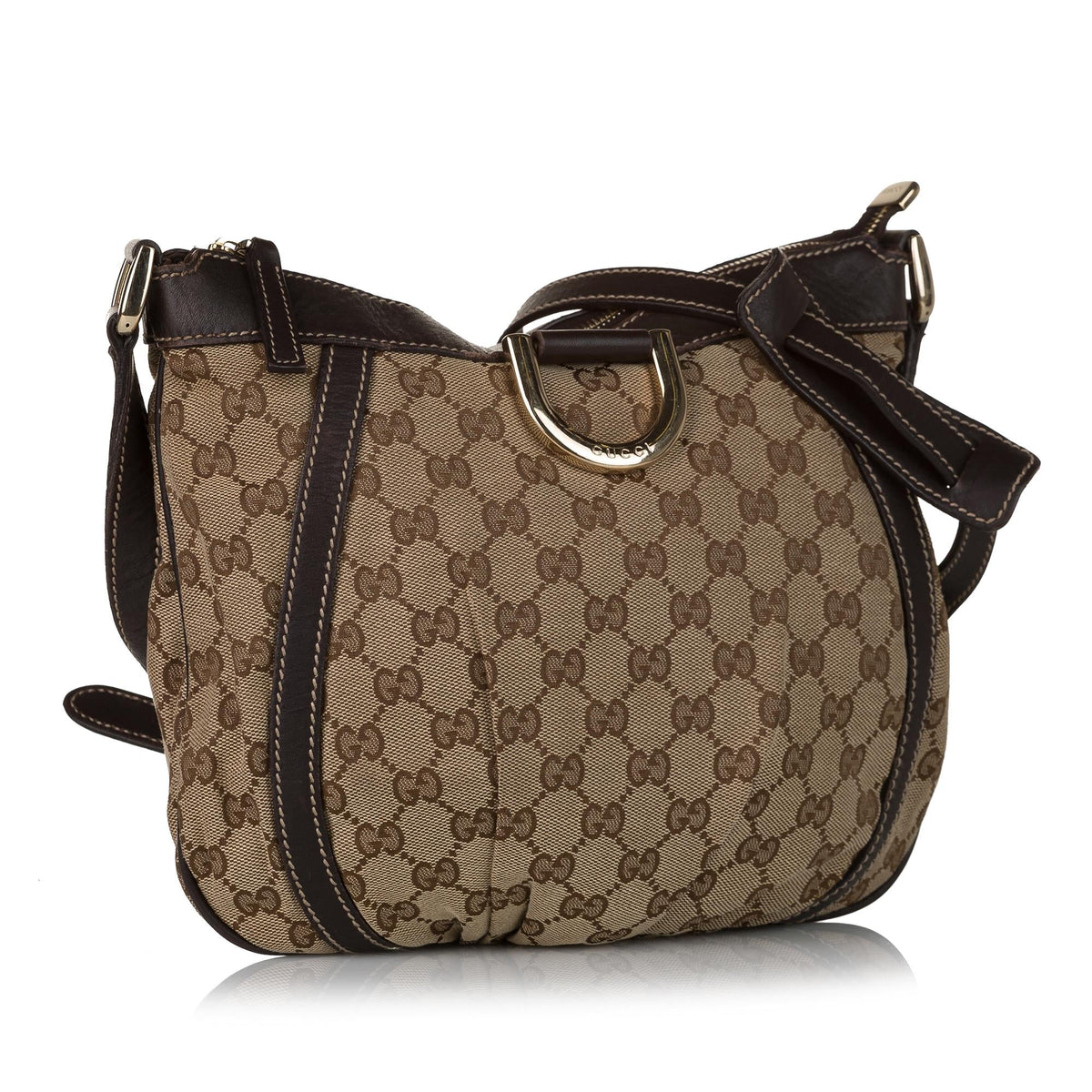 Gucci GG Canvas Abbey D-Ring Crossbody Bag (SHG-31276)