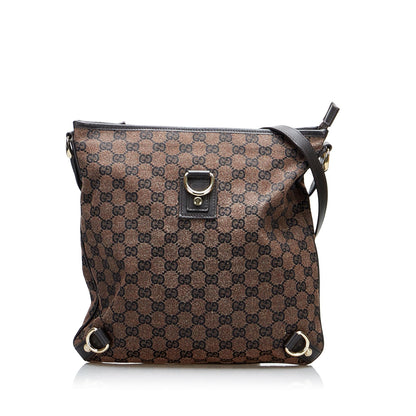 Gucci GG Canvas Abbey D-Ring Crossbody Bag (SHG-KnQtNG)