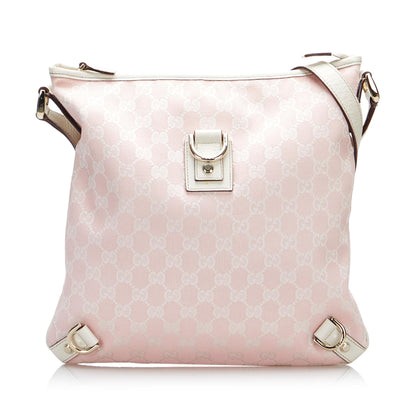 Gucci GG Canvas Abbey D-Ring Crossbody (SHG-Fnk6SM)