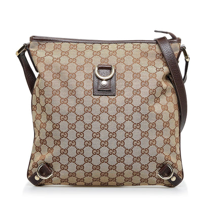 Gucci GG Canvas Abbey D-Ring Crossbody (SHG-Y5sscK)
