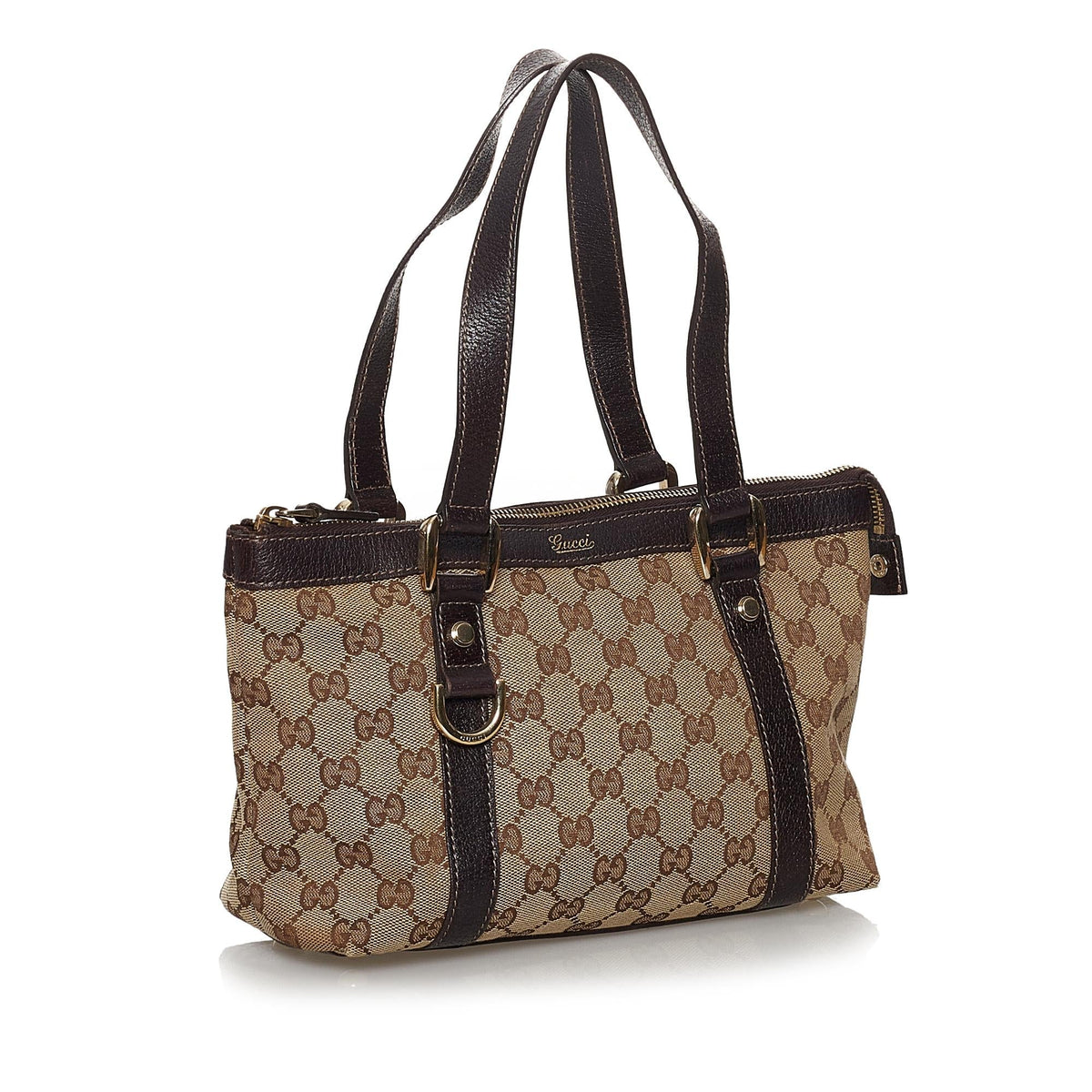 Gucci GG Canvas Abbey D-Ring Handbag (SHG-29791)