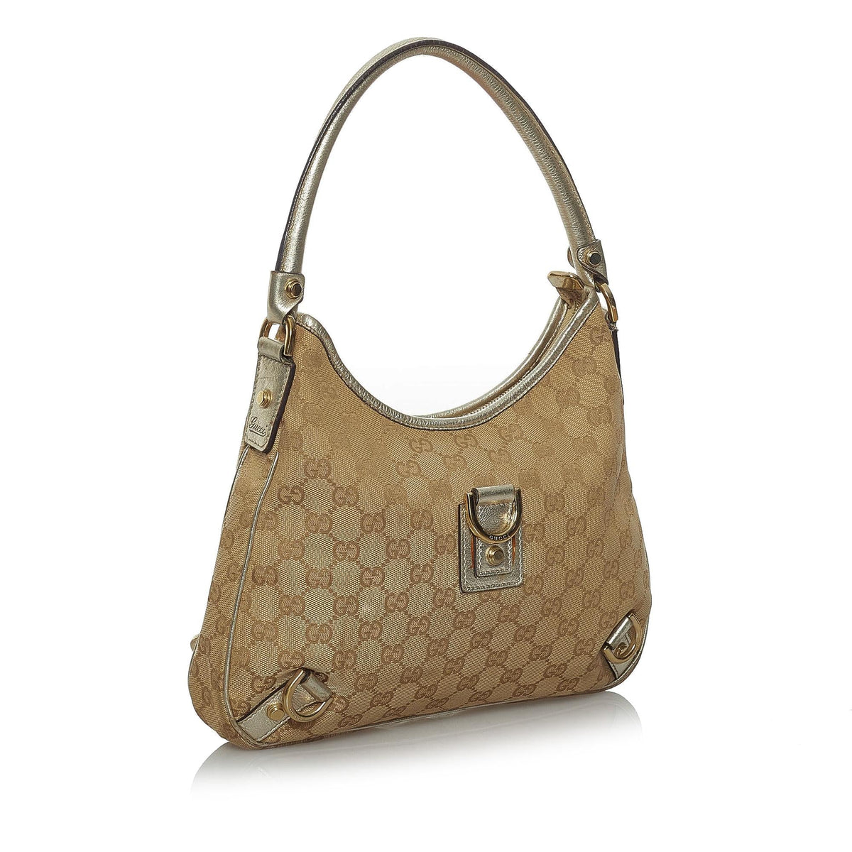 Gucci GG Canvas Abbey D-Ring Handbag (SHG-33715)
