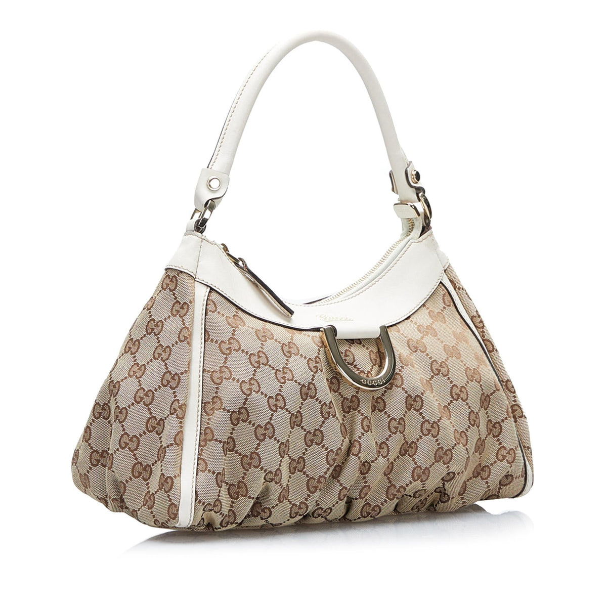 Gucci GG Canvas Abbey D-Ring Handbag (SHG-T3VHl9)