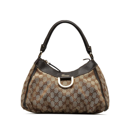 Gucci GG Canvas Abbey D-Ring Handbag (SHG-vki0C5)