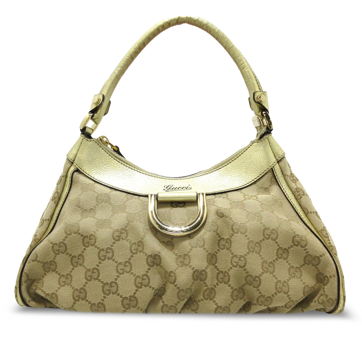 Gucci GG Canvas Abbey D-Ring Handbag (SHG-PxFyvg)