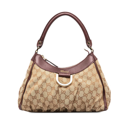 Gucci GG Canvas Abbey D-Ring Handbag (SHG-33rjfk)