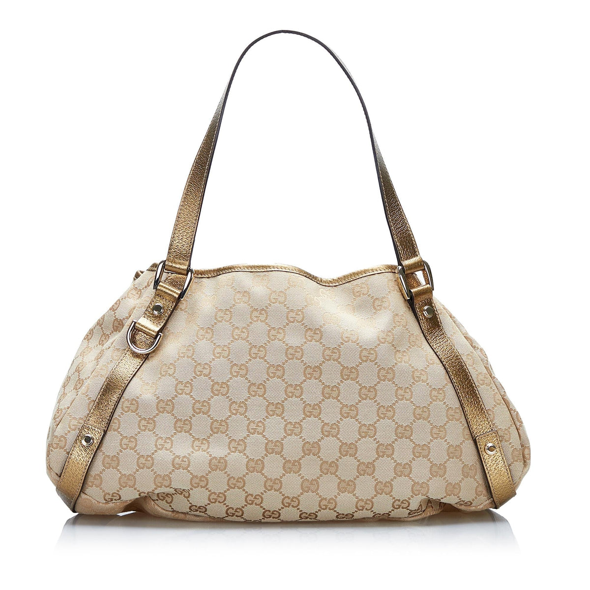 Gucci GG Canvas Abbey D-Ring Hobo (SHG-P6MVMY)